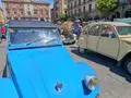 Concentración de Citroën 2CV en la Plaza Mayor 