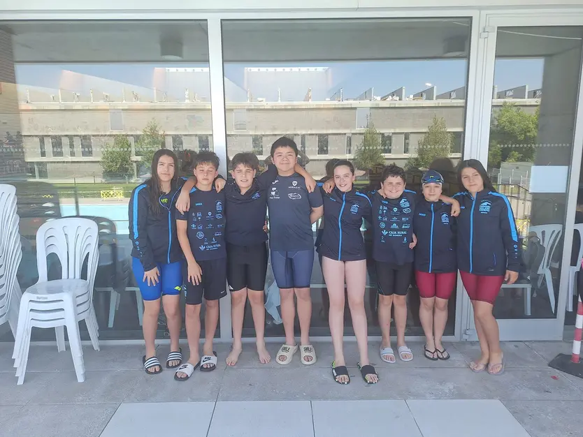 El CD Natación San José Obrero vuelve a casa del el Campeonato de Castilla y León Alevín de Verano con once medallas