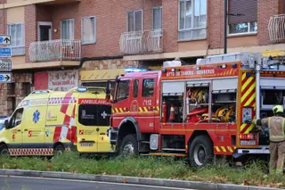 Amplio despliegue en un incendio en Zamora | Carlos G. Rodríguez