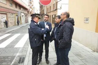 02 Ayto. Zamora. Visita Antidio Fagúndez Barrio La Lana Diciembre 2017