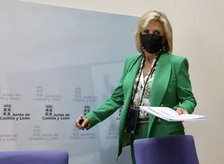 La consejera de Sanidad, Verónica Casado. Foto ICAL
