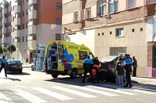 Atropello calle hiniesta zamora enero 2018