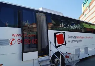 Autobús de la donación. Archivo