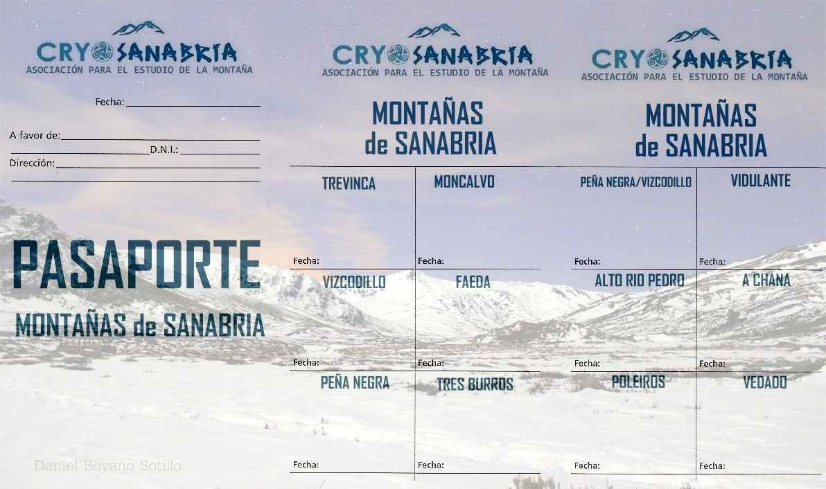 Pasaporte de monta&ntilde;as de Sanabria