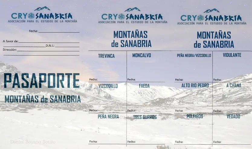 Pasaporte de montañas de Sanabria