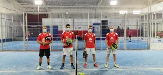 Comienza la competición autonómica para los tres equipos de Viriatos Pádel Club