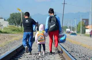 Menores migrantes. Europa Press. Archivo