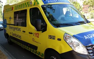 Imagen archivo de una ambulancia