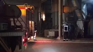 Imagen del operativo en la zona