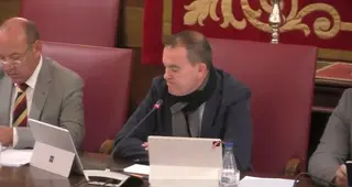 Requejo en el Pleno de la Diputación