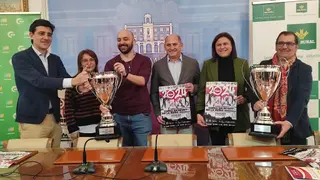 Presentación de la Copa del Rey y de la Reina que se celebrarán este fin de semana en Zamora.