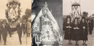 Imágenes antiguas de la Romería de La Hiniesta Ayuntamiento de La Hiniesta