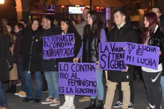 25N Concentración contra la violencia machista