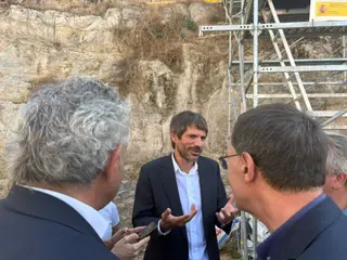 La visita del ministro de Cultura, Ernest Urtasun, a Zamora el pasado 2025