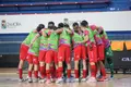 River Sala Zamora FS antes de un partido esta temporada en el Ángel Nieto