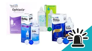 ¿Usas lentillas? Esto te interesa: retirados varios productos para lentillas ante el riesgo para sus usuarios