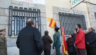 Homenaje en Sayago a los guardias civiles que interceptaron la furgoneta