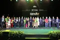 Premiados y autoridades en la gala de los XXIX Premios Fundación Caja Rural