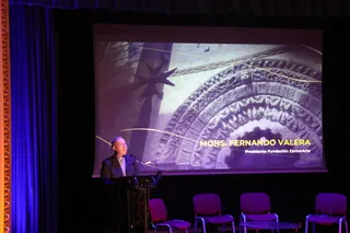 El Obispo de Zamora y presidente de la Fundación, Fernando Varela