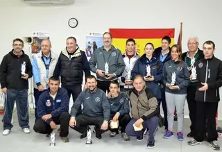 Carlos Solís y María Prieto, campeones regionales de aire comprimido