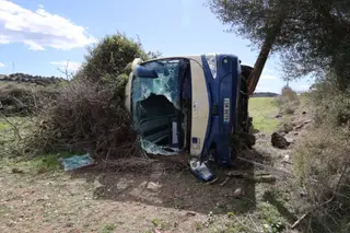 Accidente autobús Imserso. EP