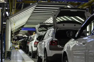 Coche automóvil empresa trabajadores EP