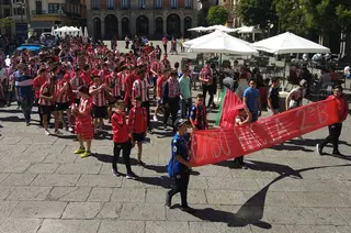 Aficion corteo zamora haro