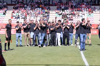 Homenaje del Zamora CF al BM Zamora en el Ruta de la Plata | Sofía Revenga