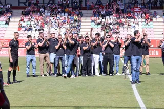 Homenaje del Zamora CF al BM Zamora en el Ruta de la Plata | Sofía Revenga