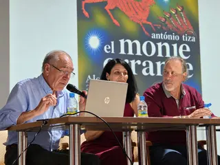 Presentación de la novela 'El monje errante'
