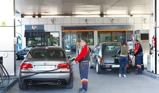 Una gasolinera