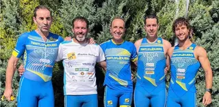 Participantes del Club Triatlón Duero
