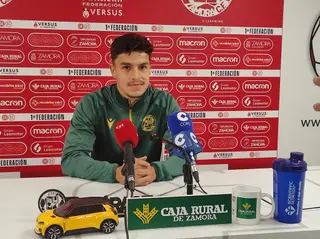 Dani Merchán, jugador del Zamora CF