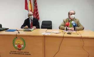 Un instante de la rueda de prensa