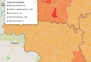 Mapa zonas basicas salud