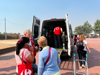 Traslados de vuelta a los domicilios
