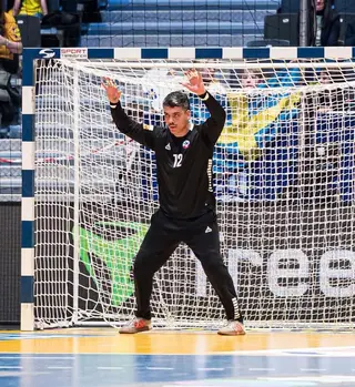 Pipe García, portero del Balonmano Zamora en la cita mundialista 2025