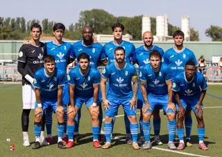 El once inicial del CD Villaralbo en el primer partido de la temporada