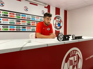 Juanan en rueda de prensa