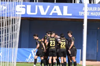 Un instante del Real Avilés Zamora CF