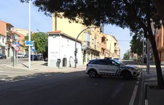 Incendio en una vivienda en la avenida de Galicia (1)