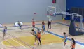 Instante del encuentro entre el Melilla y el CD Zamarat | BalONcestoTV