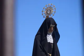 Procesión extraordinaria de la Virgen de la Soledad. Archivo