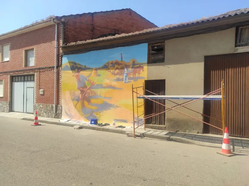 Color mural