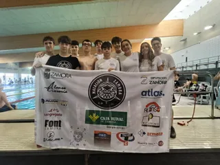 Los nadadores del CD Natación Zamora en la Copa de Castilla y León
