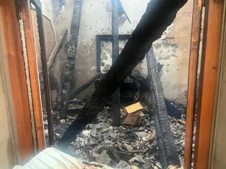 GALERÍA | Balance de daños en las zonas más afectadas por el incendio de Molezuelas de la Carballeda