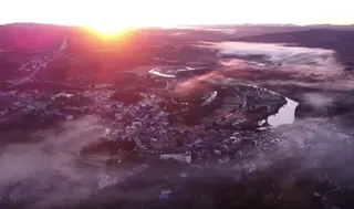 Amanecer en Puebla de Sanabria