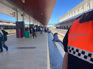 Estación de tren de Zamora.Archivo