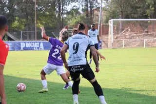 Jugadores del CD Villaralbo durante un partido de la pretemporada