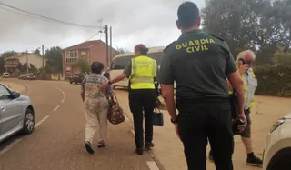 Desalojos por el fuego en los incendios de Zamora